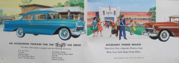 Chevrolet Accessories 1956 "It's for you" Carbrochure (9950)